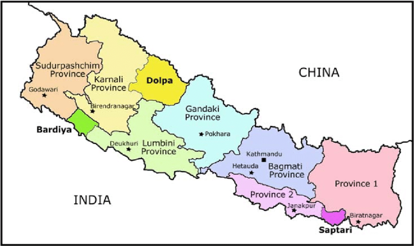 Nepal Map